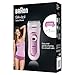 Braun Silk-épil Lady Shaver, Kabelloser Damenrasierer Elektrisch, Elektrischer Rasierer und Trimmer, Rasierer Damen Intimbereich, Wet und Dry, 5100, Pink