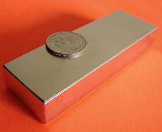 Applied Magnets® 3" x 1" x 1/2" Grade N45 Neodymium Block Magnet