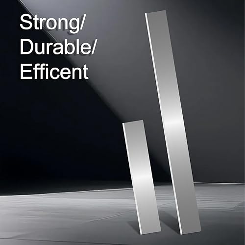 Miniatura 6 de 6 cortadores de arcilla polimérica flexibles, rectos, de 7.9 pulgadas, 3.9 pulgadas, hoja de acero inoxidable, juego de herramientas de corte para