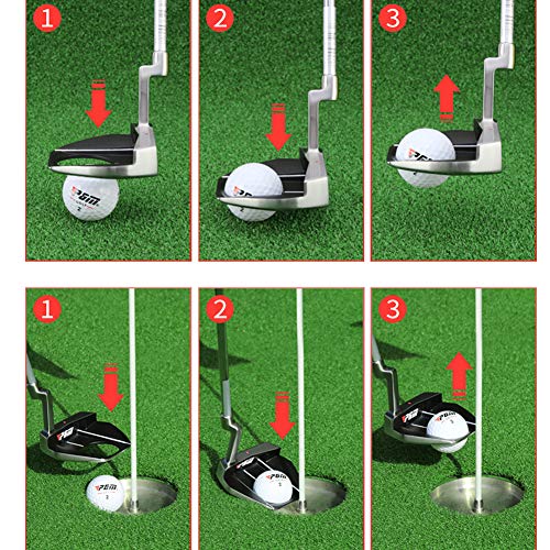 KOFULL-Putter-de-golf-para-hombres-diestros-Golf-Mallet-Putter-Golf-Blade-Putter-Insert-Putter-Head-Cover-Golf-Club-con-funcion-Picking-Balls