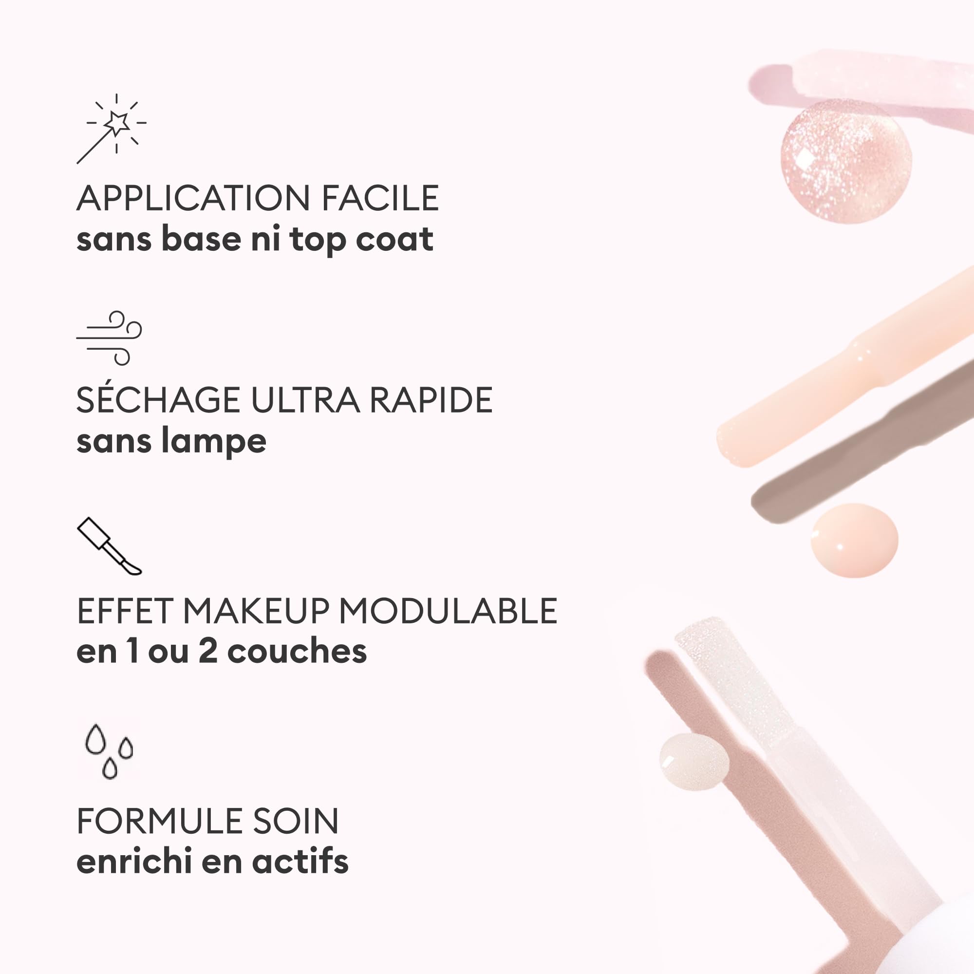 Manucurist Active Trio Active Smooth00, Active Shine, Active Bright | Trio Active Vernis à Ongles Soin Renforcement Ongles Vernis Durcisseur Ongle Vegan & Made in France