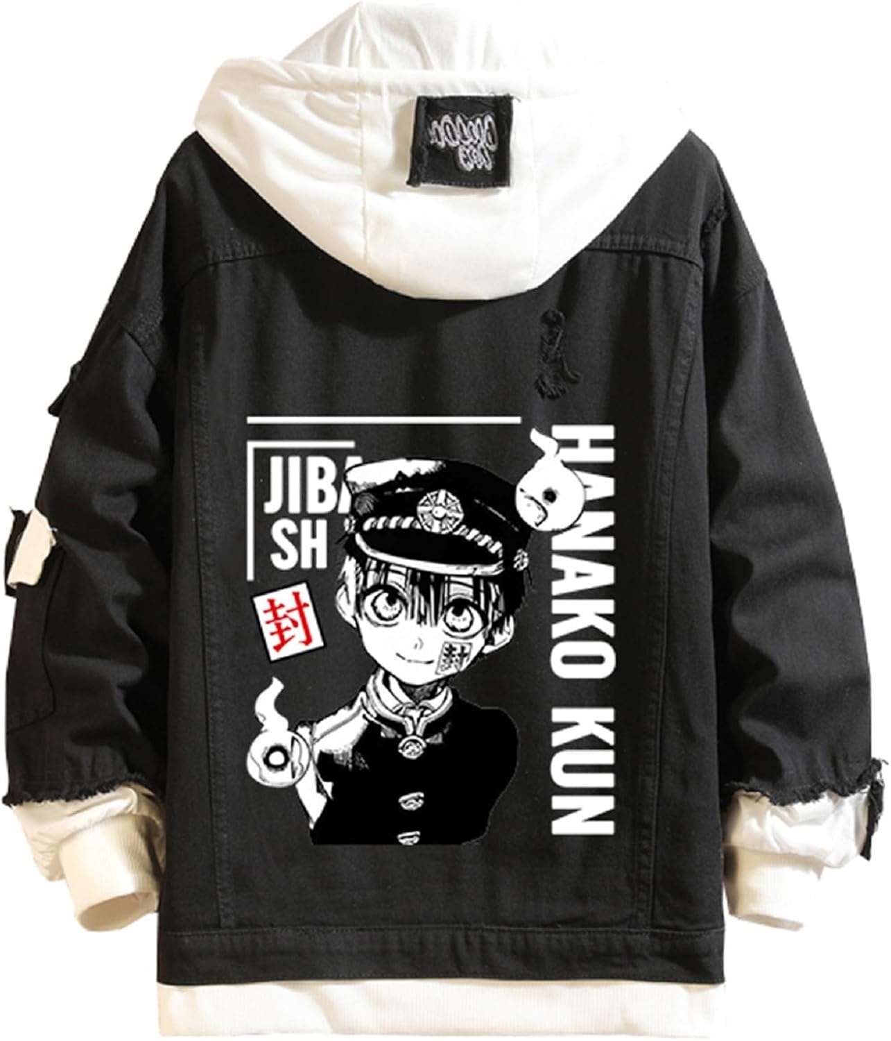 Anime Toilet Bound Hanako Kun Denim Jacket Hoodie Jeans Hooded Sweatshirt Sweater Pullover