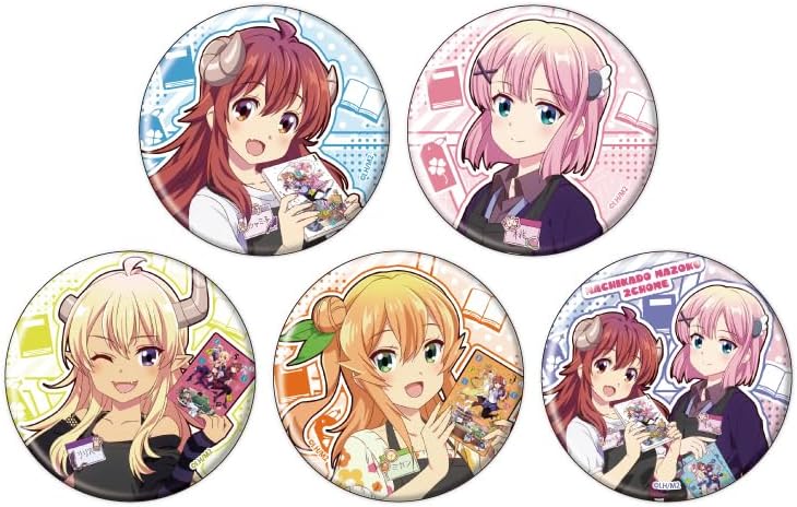 Machikado Mazoku 2-chome 09 Bookstore Clerk Ver. (Illustrated by Illustration) Can Badge Box of 5