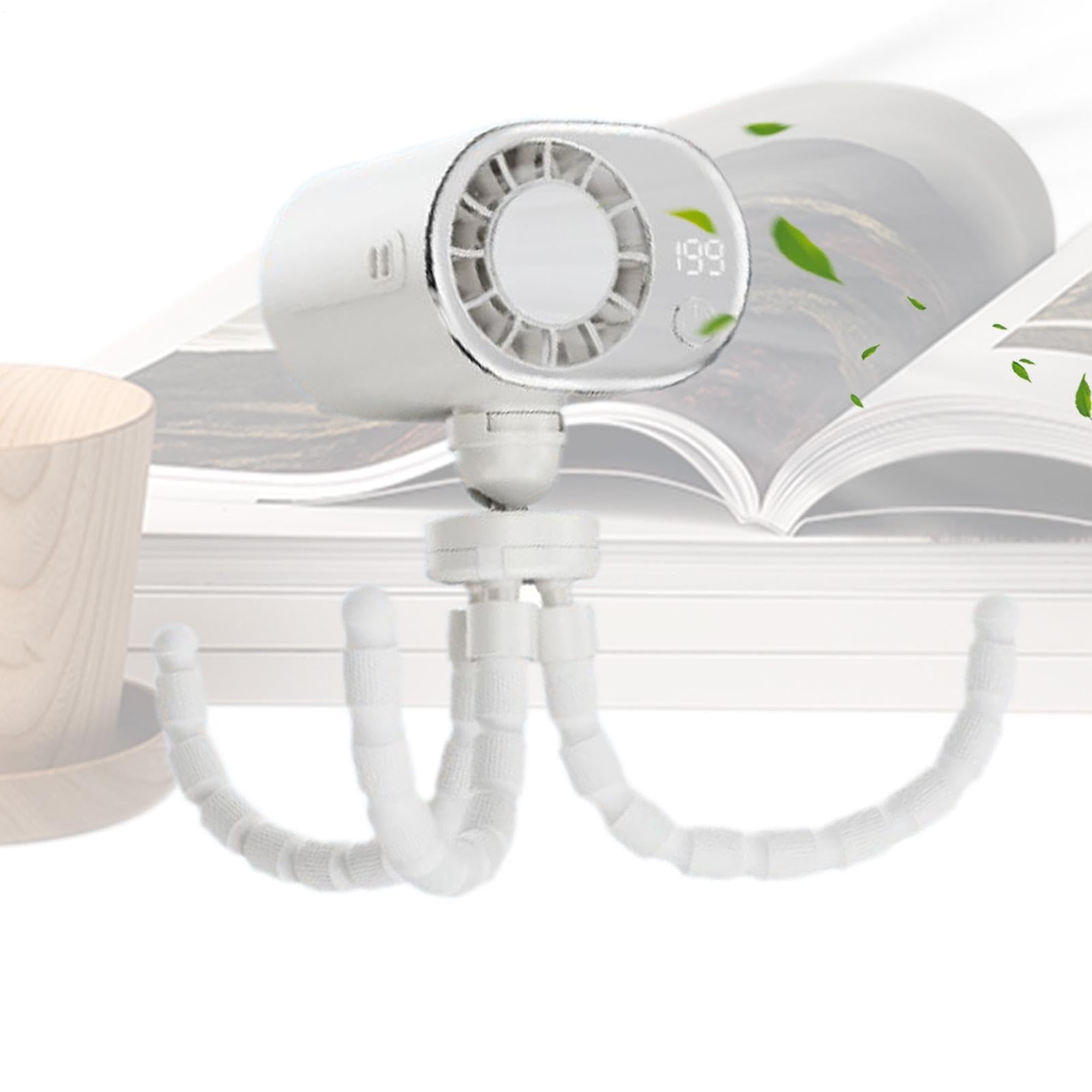 Ventilateur de voiture rechargeable pour la plage, la cuisine et les étudiants