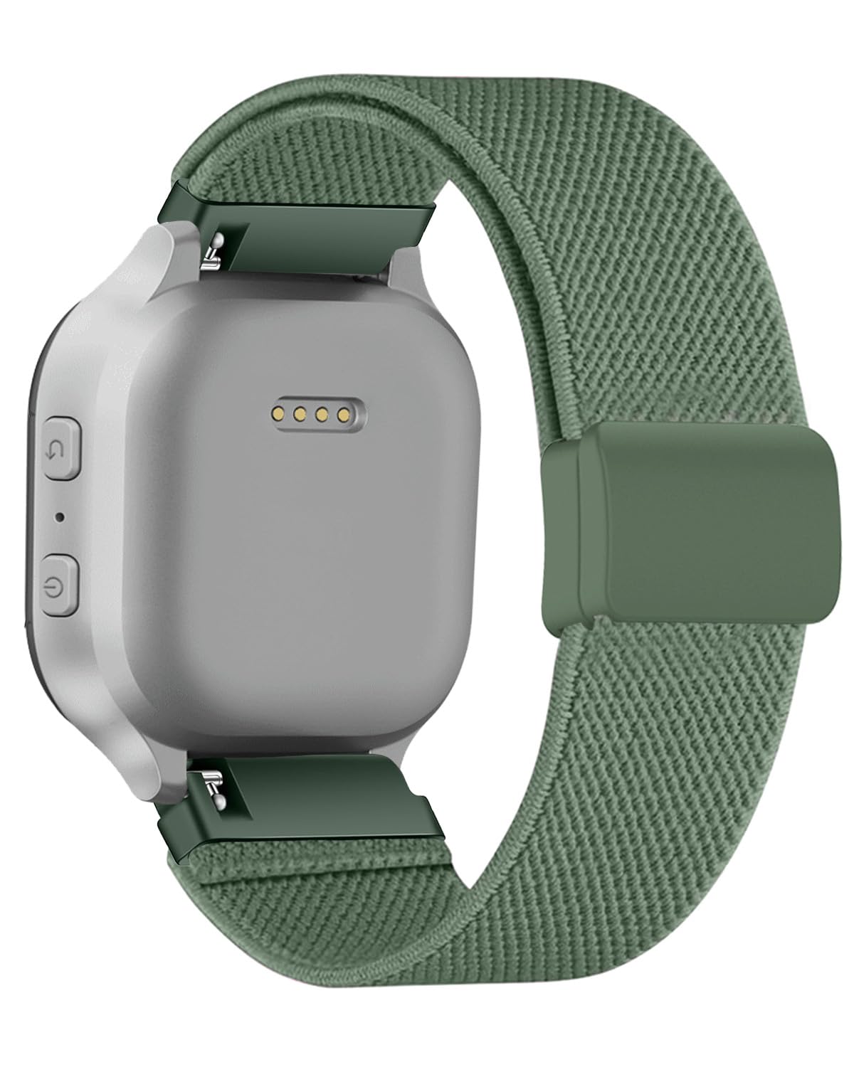 MAKCPOIMER 1/3 Pack Kid's Nylon Watch Band - 20mm Stretchy Strap Replacement for Gabb, Gizmo, SyncUP & Cosmo Jr. Watches - For Boys & Girls