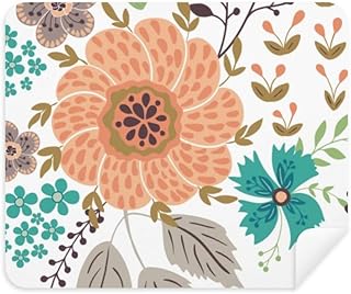 Sun Flower Flower Paint Cleaning Cloth Screen Cleaner 2pcs Suede Fabric