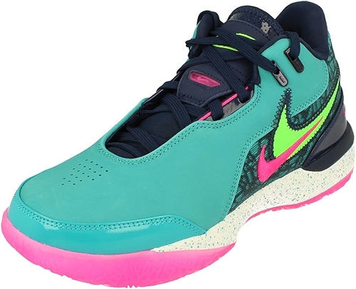 Tênis De Basquete Lebron Nxxt Gen Ampd (Fj1566-300, Dusty Cactus/Midnight Navy/Fierce Pink/Green Strike) Tamanho 11