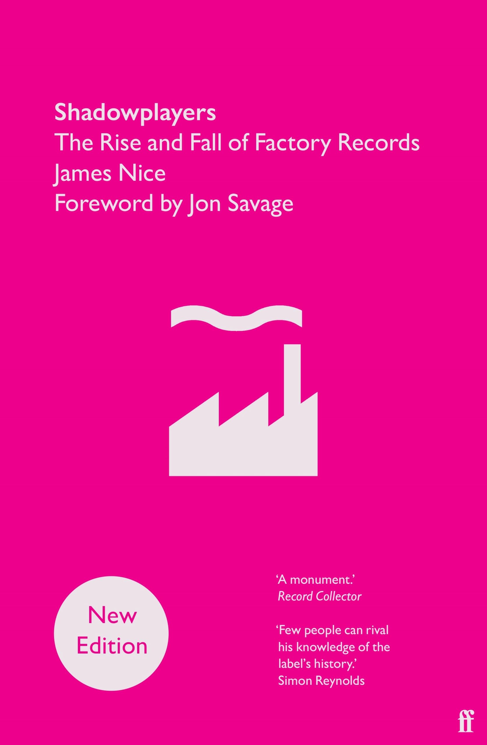 Livre Shadowplayers Factory Records pour enrichir votre bibliothèque musicale rock