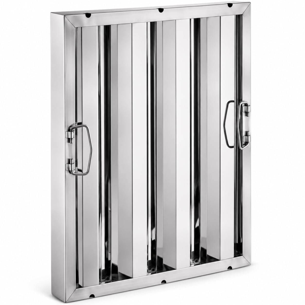 Stainless Steel Hood Filter by Glownary – 19.6" x 19.5" x 1.6", Type 430 Stainless Steel, Model 522hf1620