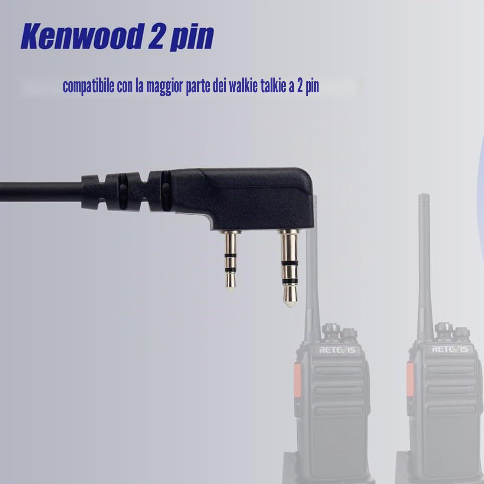 Retevis RT668 Walkie Talkie Professionali, Ricetrasmittenti PMR446 con Caricatore a 6 Vie, VOX, Radio Bidirezionale con Auricolare Cavo USB di Programmazione, per Fornitori, Magazzino