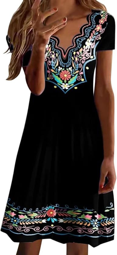 Sleeve Dress Loose Formal Long Skirt 