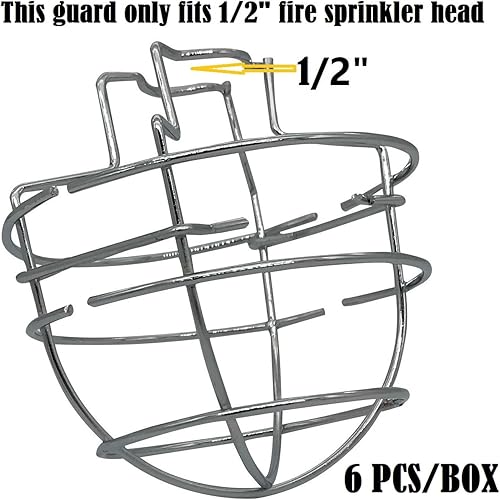 Miniatura 2 de TunaMax - Funda protectora para cabezal de rociador contra incendios de 1/2 pulgada para proteger paredes laterales y colgantes, cabezales de