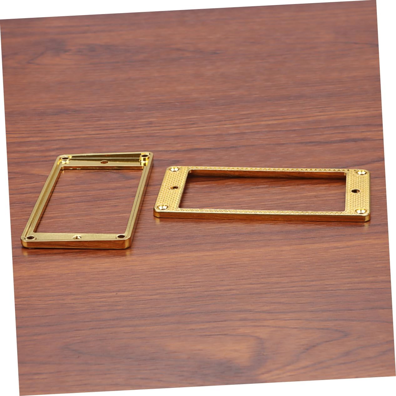 Humbucker Pickup Rings Golden Metal 2pcs for Electric Guitar image 4