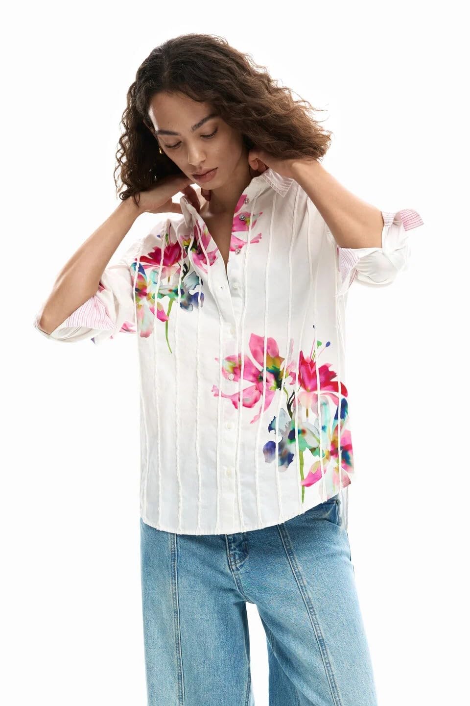 Desigual Damen College T-Shirt (1er Pack)