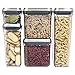 OXO SteeL 5-Piece Airtight Food Storage POP Container Set (3109300)