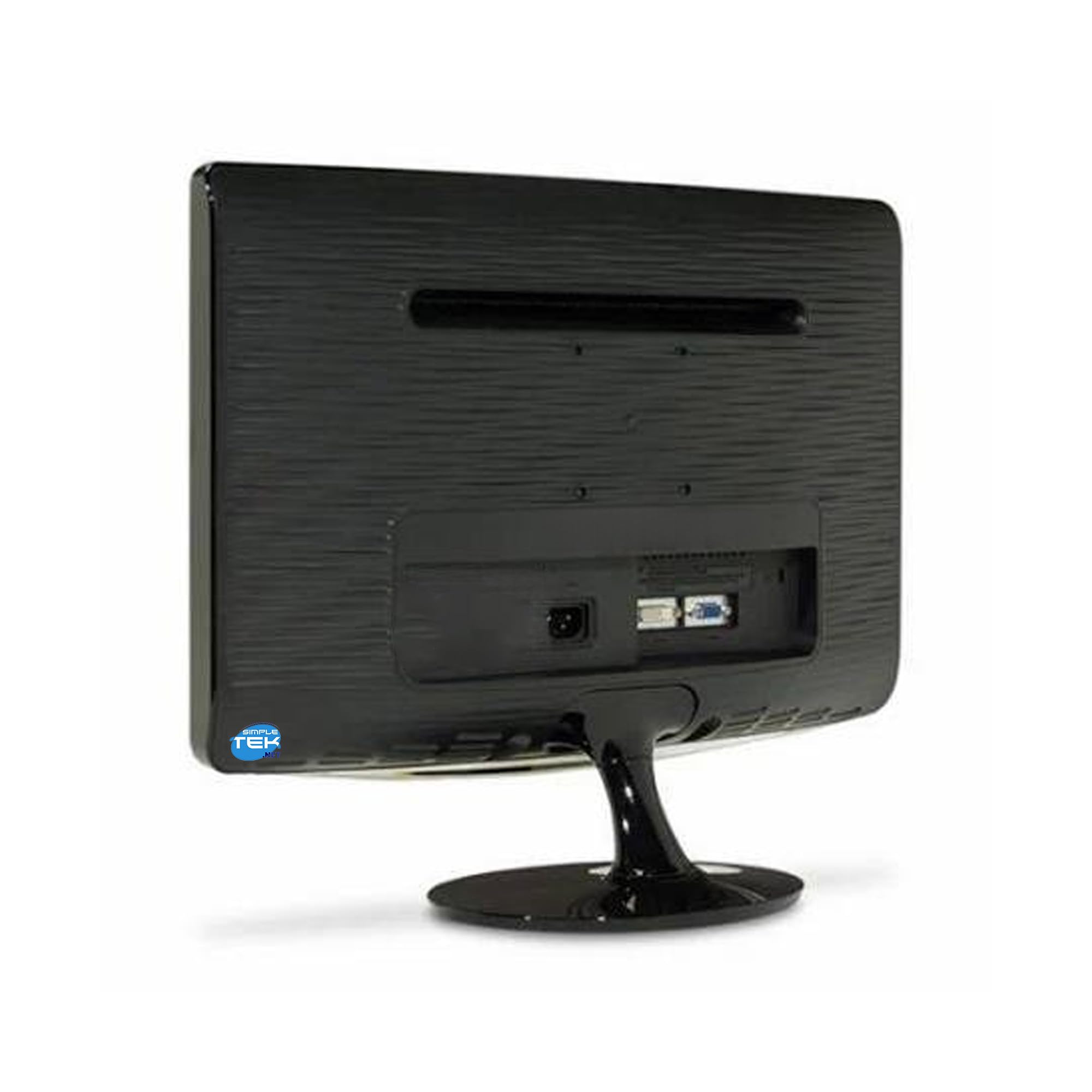 SIMPLETEK - TV 22" Full HD Multimediale nero con Base (Ricondizionato)