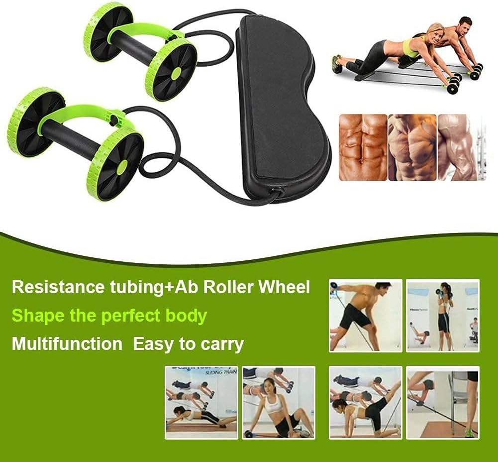 NEW AB Carver Roller Wheel Abdominal Exercise Multi-Functional Portable