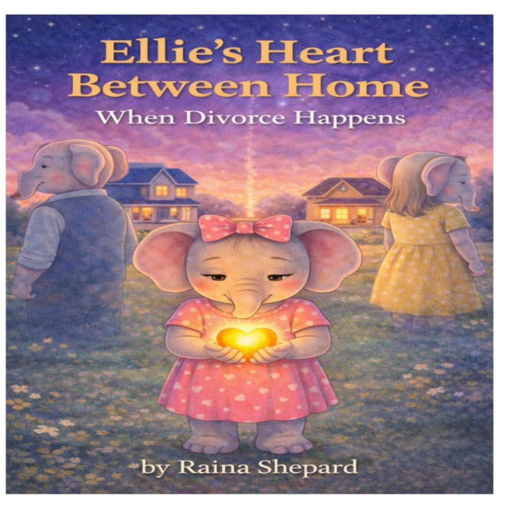 Ellie's Heart Between Homes: When Divorce Happens (Ellie the Elephant)
