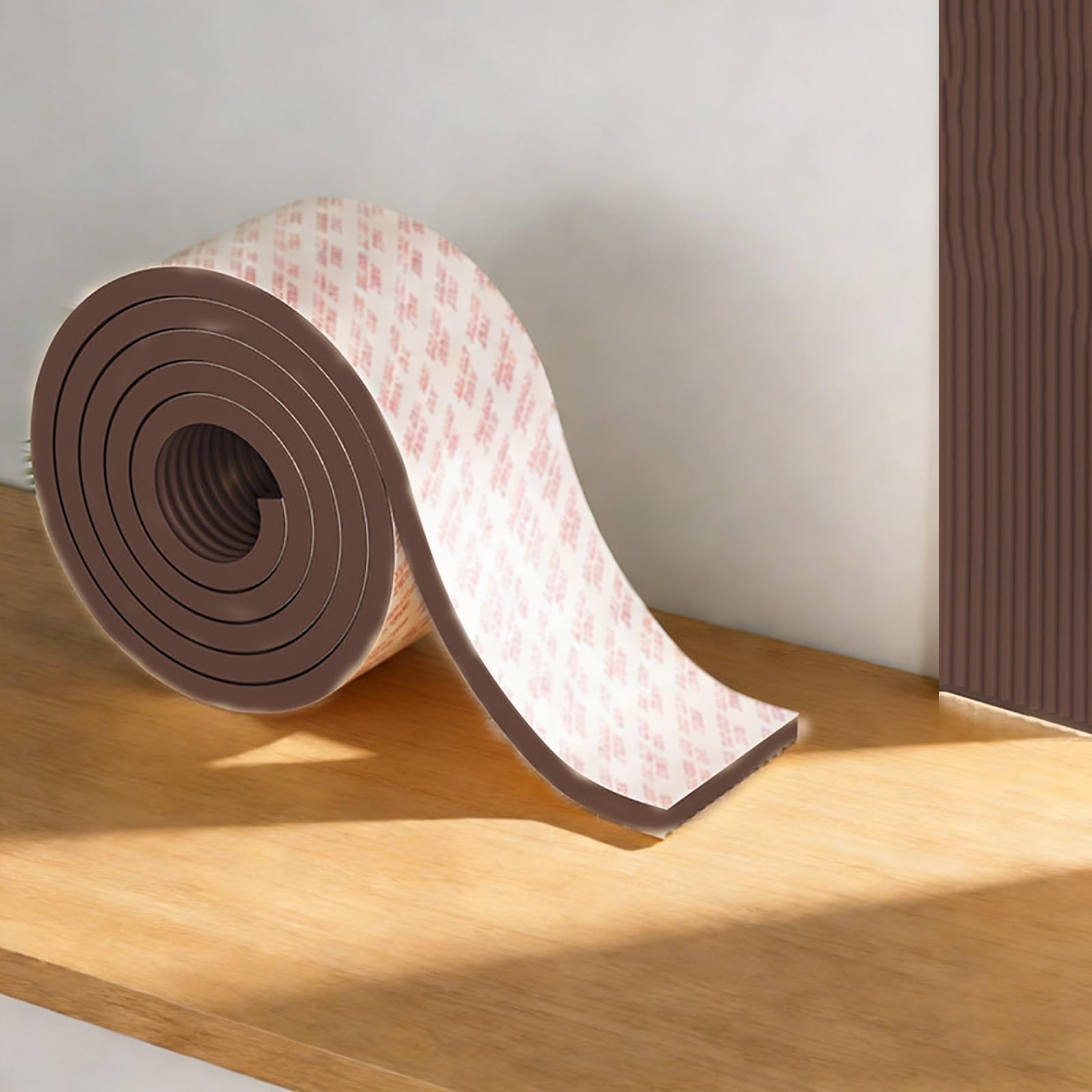 Antislip Corner Protector, Edge and Corner Guards with Strong Adhesive, Self-Adhesive Furniture Bumper for Tables, Desks, and Fireplaces