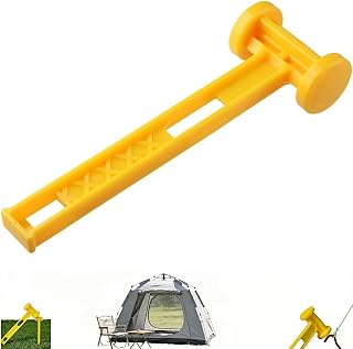 PE Camping Mallet with Integrated Stake Puller