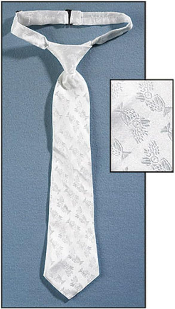 white tie for first communion