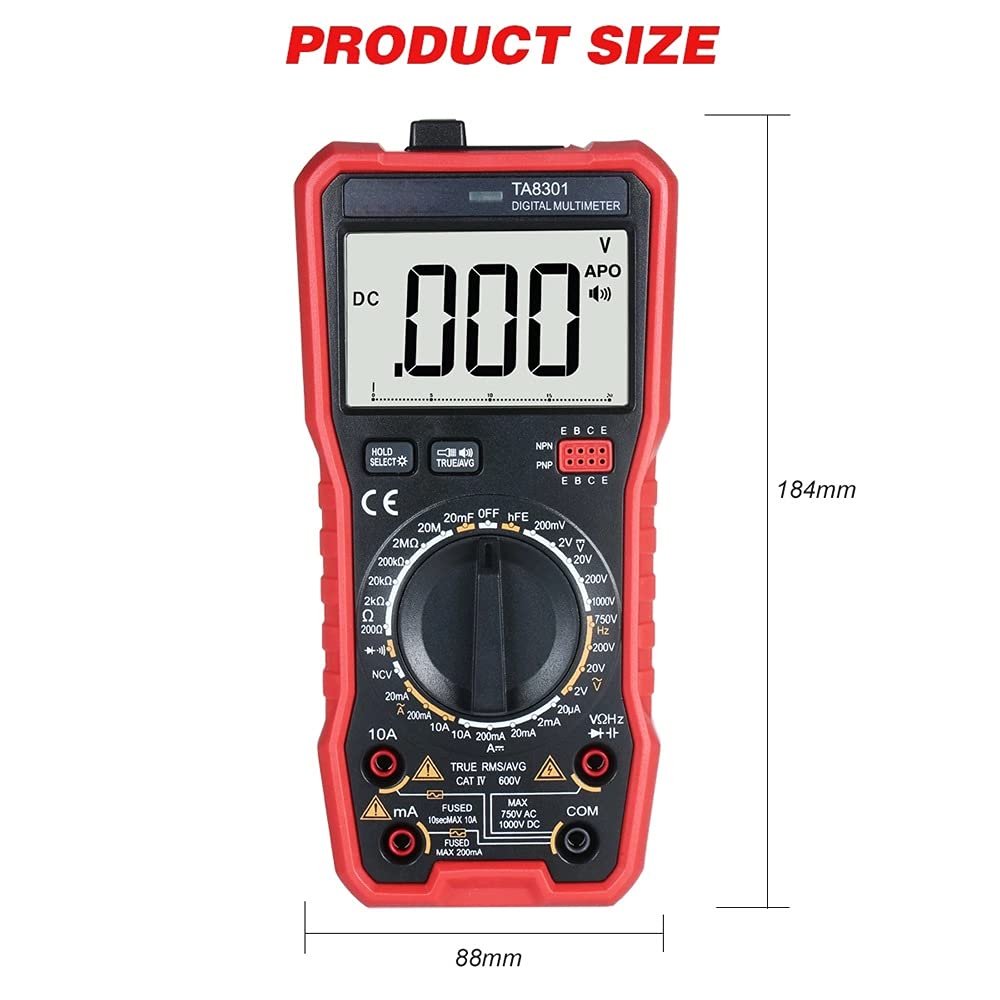 O-TESTER TESTER-1 リニューアル版 Amazon.com: HIONJIN TA8301 Digital Multimeter Professional