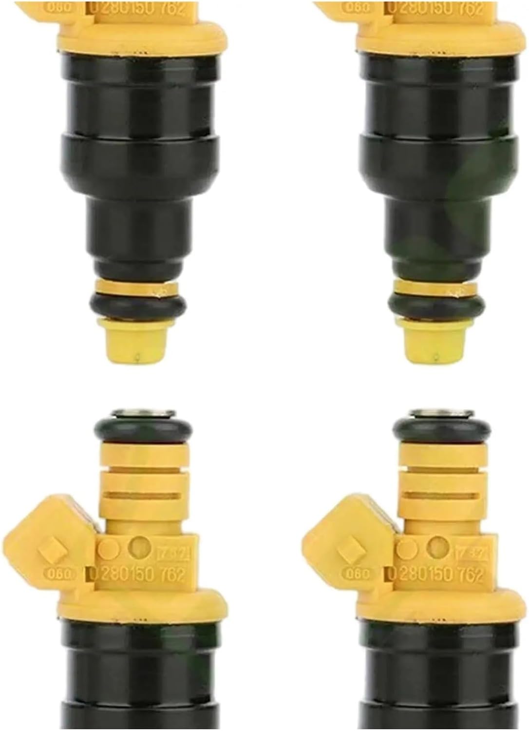4Pcs Car Fuel Injectors 0280150762 Compatible with Volvo 405 245 745 940 2.3L i4 0 280 150 762 1984.55 Gtm3016 Fdb316