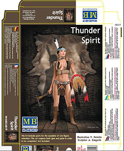 Masterbox New Pin-Up Serie Thunder Spirit 1/24 Master Box 24019 #TOP5