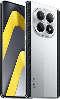 Xiaomi POCO M8 5G 8GB+256GB 日本語版 Simフリー スマートフォン 6.77" 120Hz有機EL(AMOLED)デイスプレイ Snapdragon 6 Gen 3 5520mAh (typ) バッテリー5000万画素数AI デュアルカメラ 超薄型・軽量 高耐久性 IP66防塵防水 docomo/au/SoftBank/Rakuten Mobile 回線対応 シルバー