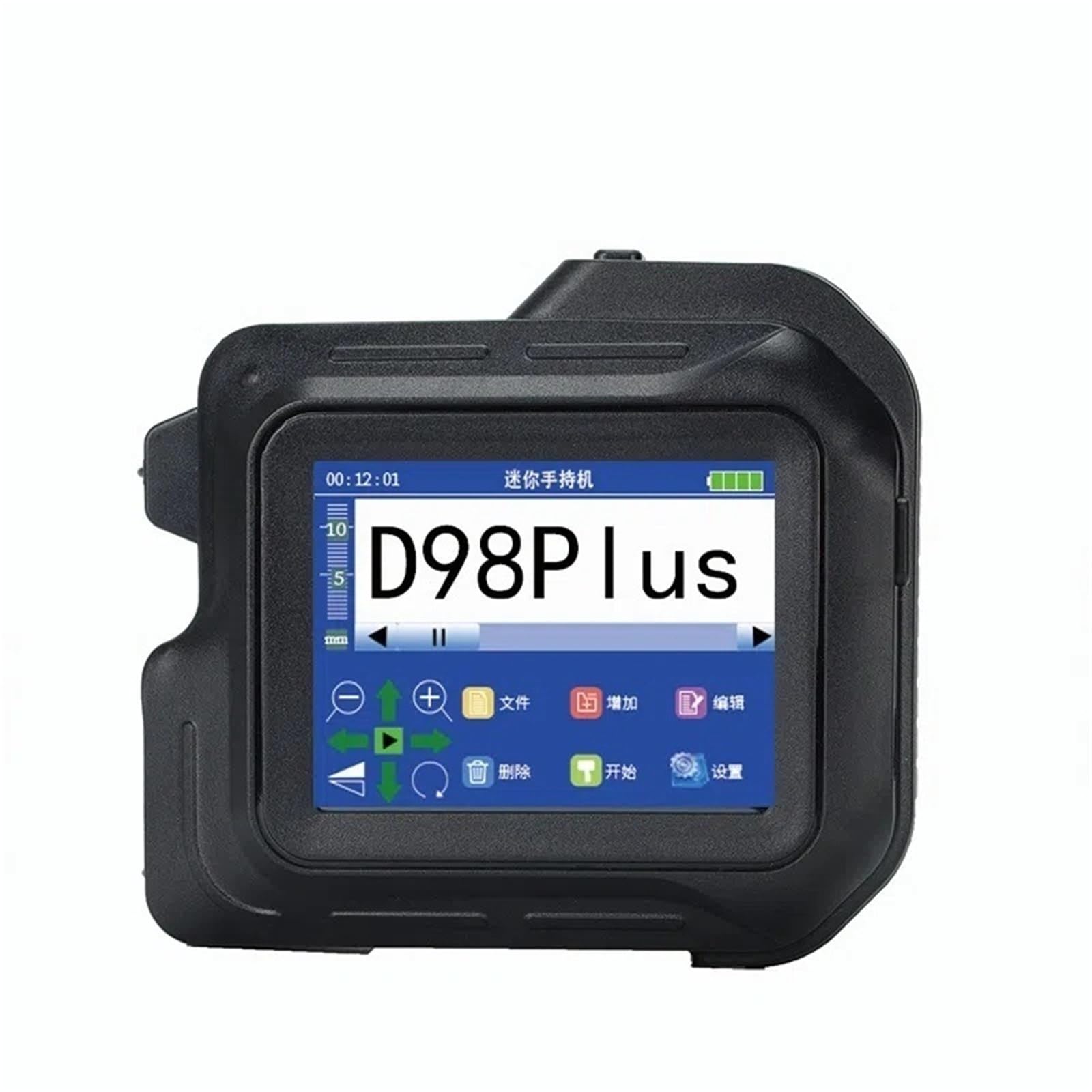 Merhovo One Color Inkjet Printer, Mini Portable Printer Qr Bar Batch Code Date Logo Expiry Label Handheld Jet Thermal Inkjet