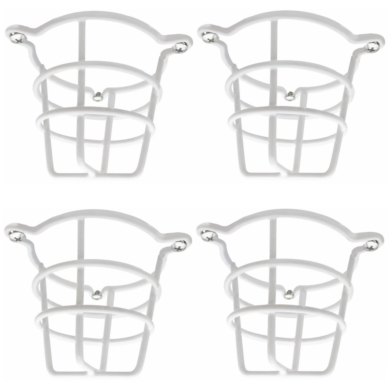 Buy (4 Pack) TunaMax White Fire Sprinkler Head Cage Guard for Both 1/2