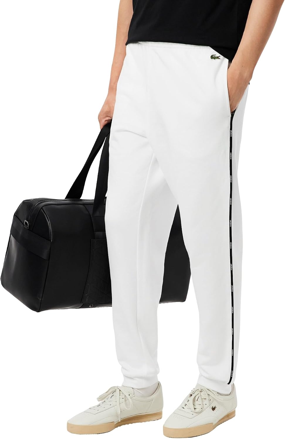 Lacoste Men's Logo Trim Sweatpants