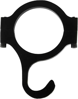 Allstar Performance ALL10229 Helmet Hook, Clamp-On, Aluminum, Black Anodized, 1-3/4 in OD Tube, Each