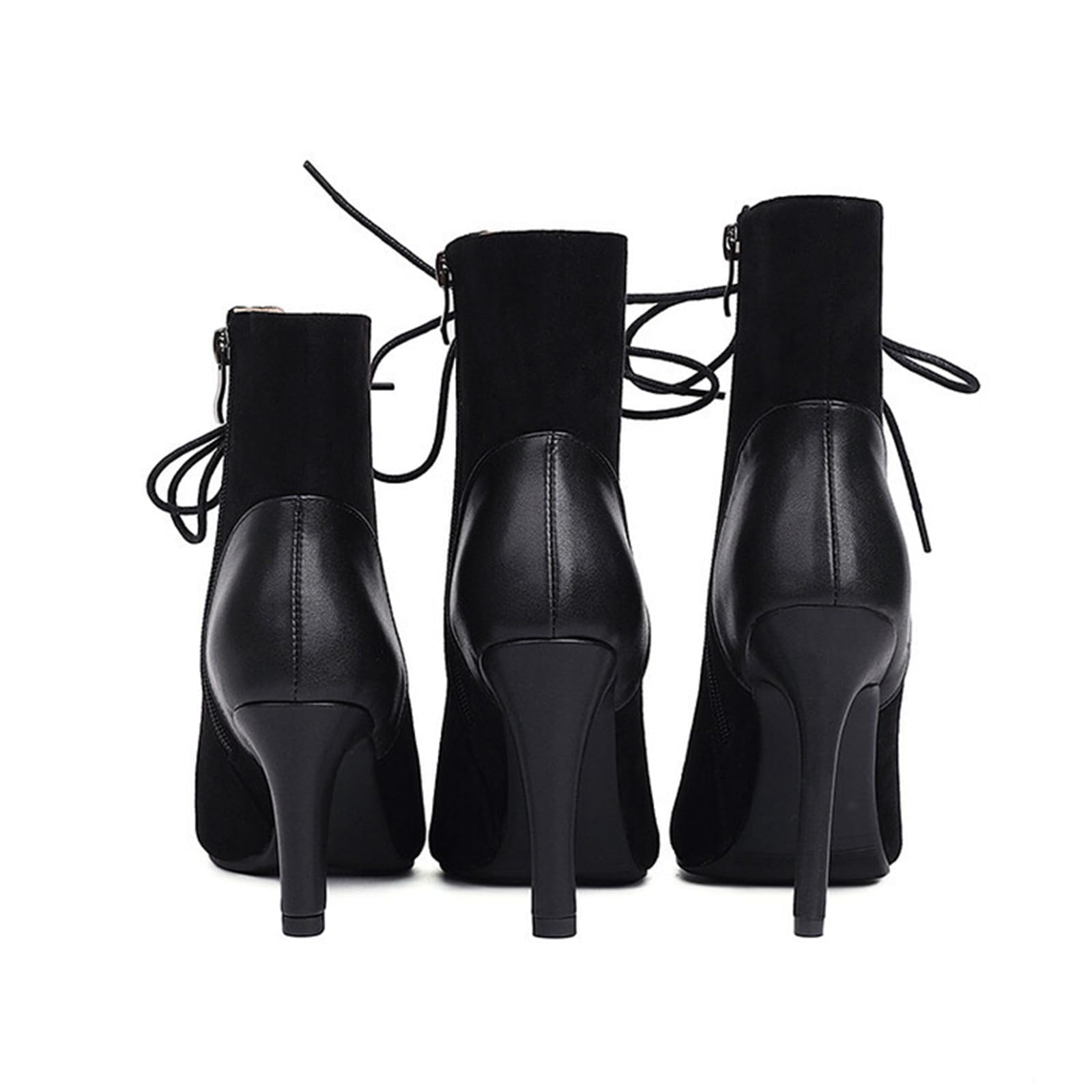 Damskie botki Jazz Stiletto obcas Sexy otwarty impreza wieczór buty Z012