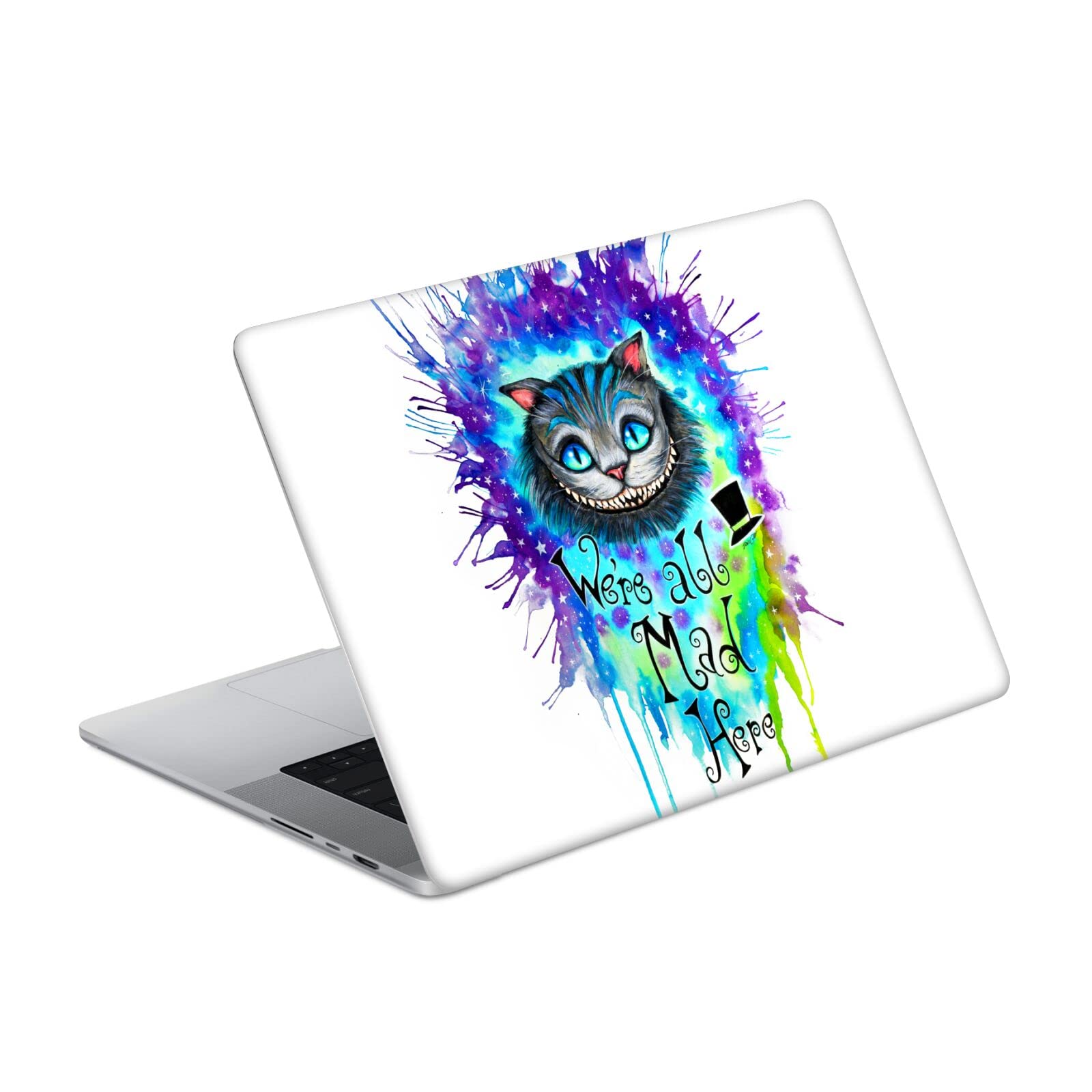 Chats vinyle autocollant MacBook Pro 14 protection peau design Pixie Cold - 7