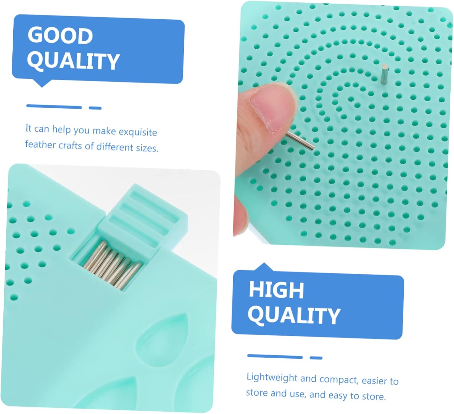 Anneome 1set Quilling Board Winding Tool Paper Quilling Device for Easy Crafting and Projects Lightweight and Portable for Paper