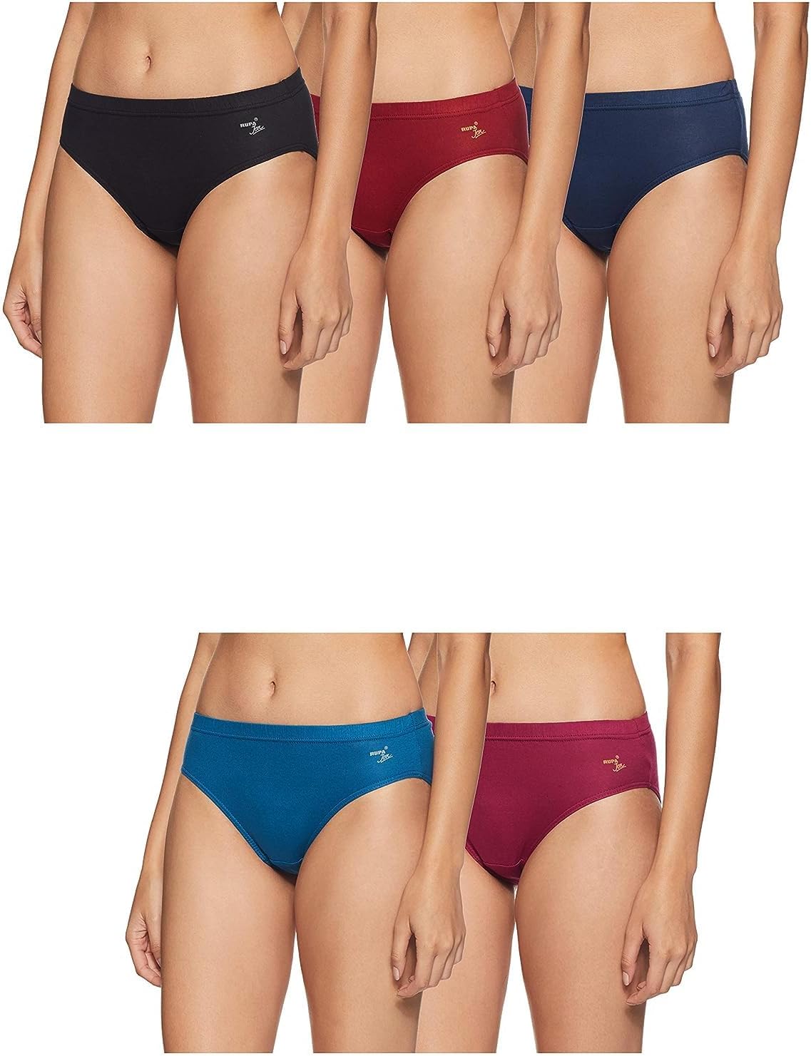 Women RJNJNPASSC5P Panty (Colors and Prints may vary) (pack of 5)
