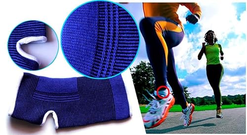 Miniatura 3 de Tobillera de compresión soporte de tobillo calcetín de fascitis plantar manga de soporte de arco con infusión de cobre férula nocturna para aliviar