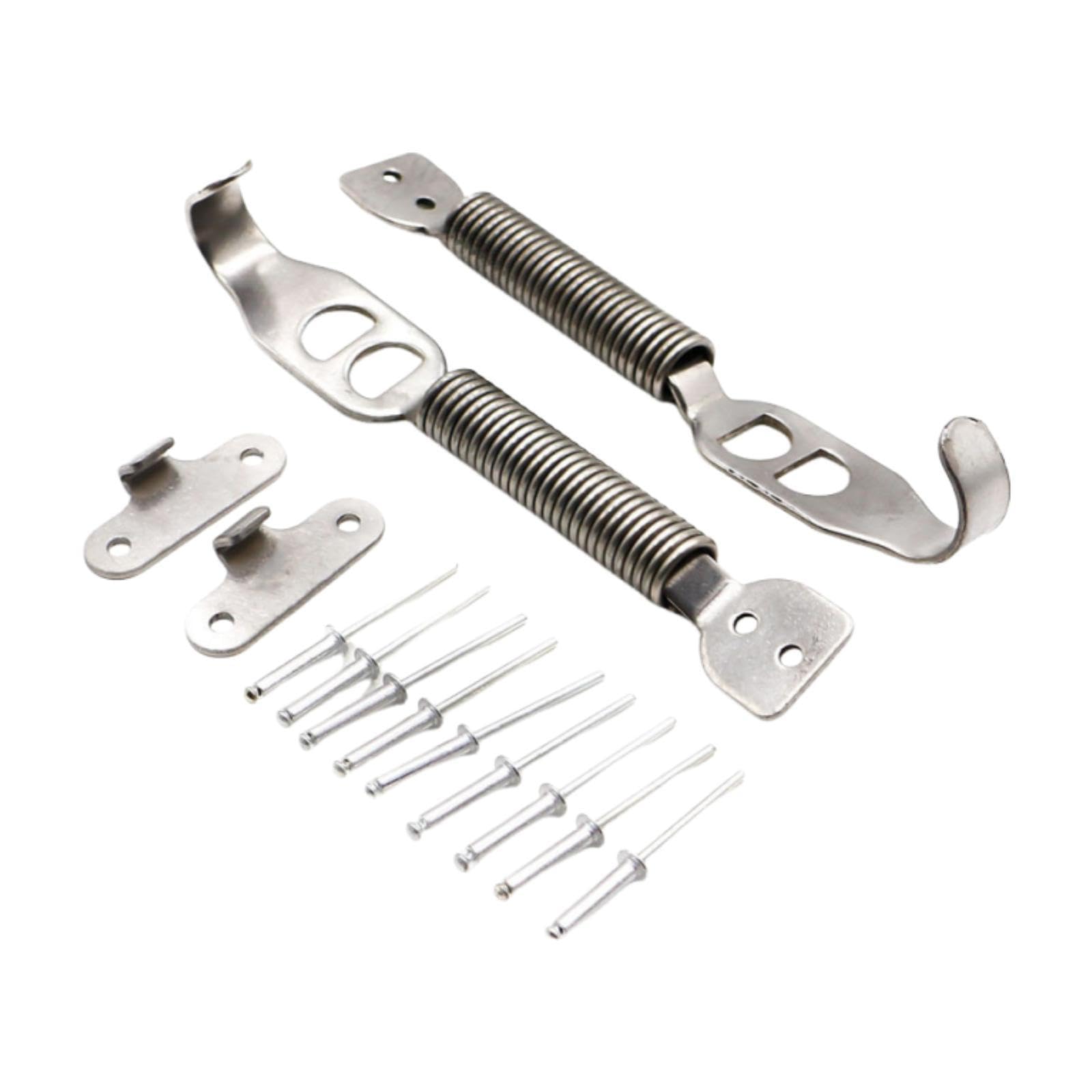 atorse ATORSE™ Generic Car Trunk Spring Hook Aluminum Alloy Latch Spring Fastener Practical-picture-31