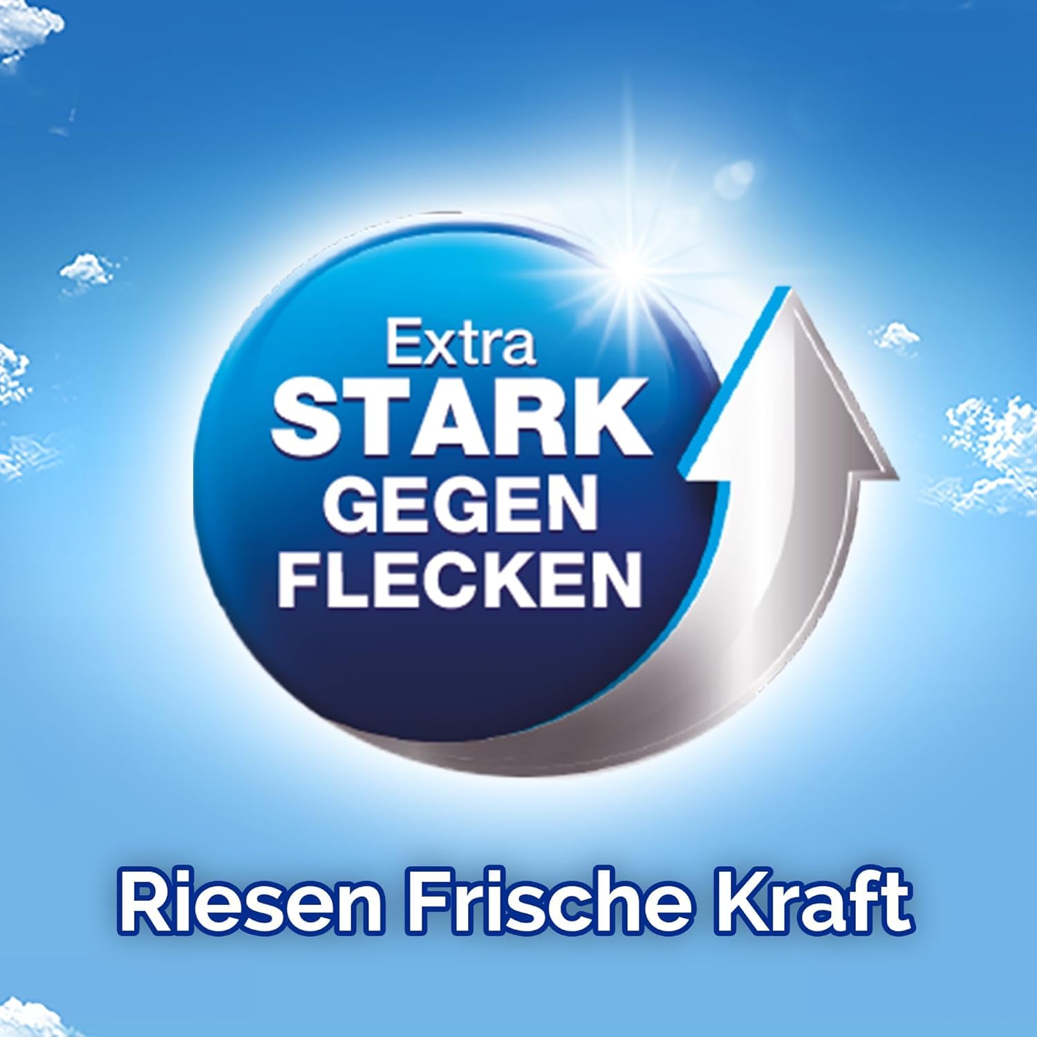 Weißer Riese Color Pulver 180 WL (2 x 90 Waschladungen), Color Waschmittel riesig stark gegen Flecken, Kalt-Aktiv schon ab 20° C, ergiebiges Waschpulver, ideal für Familien mit Kindern