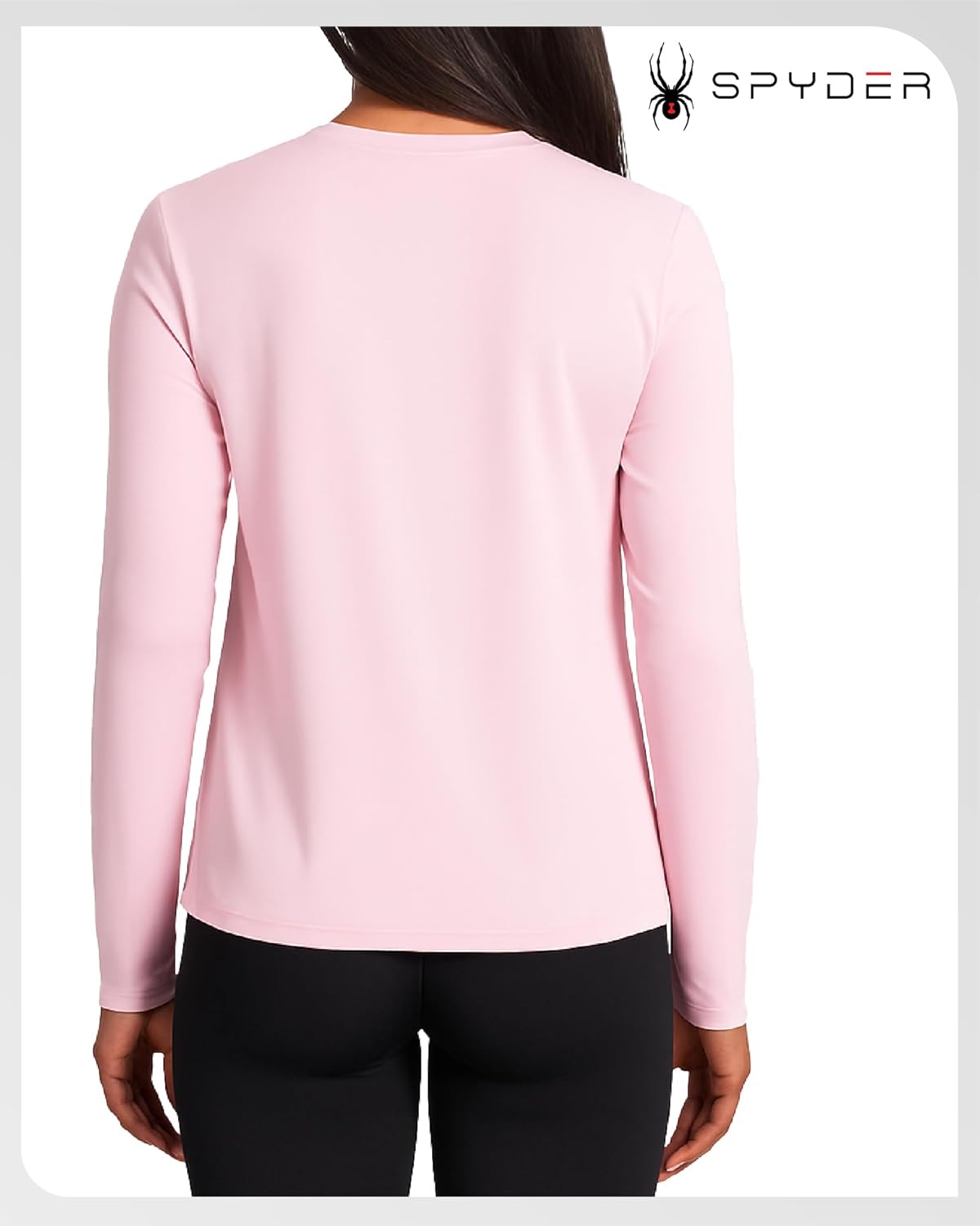 Spyder Women's Long Sleeve Athletic Running T-Shirt - Image 6