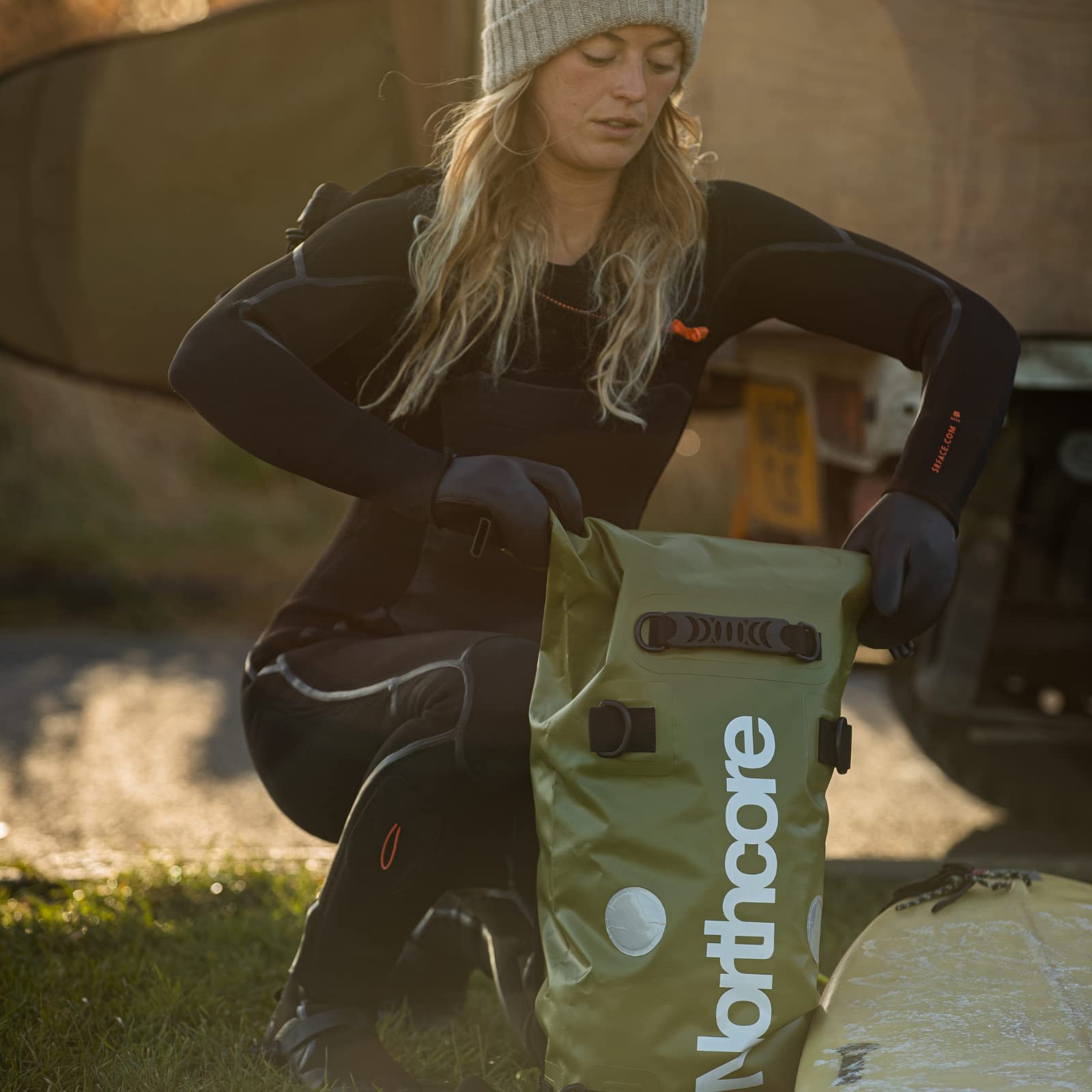 Northcore 2026 30L Dry Tasche Rucksack NOCO67FC - Olive -