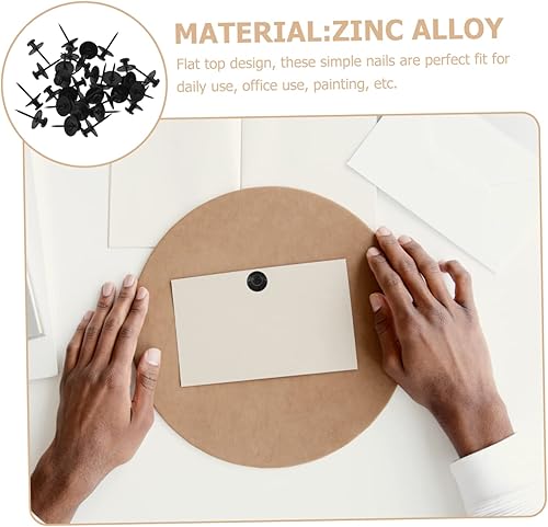Miniatura 5 de COOPHYA 30 unids thumbtack Accesorios de uñas Tablero de corcho decorativo Accesorios de escritorio de trabajo tachuelas de empuje pequeño Pin de