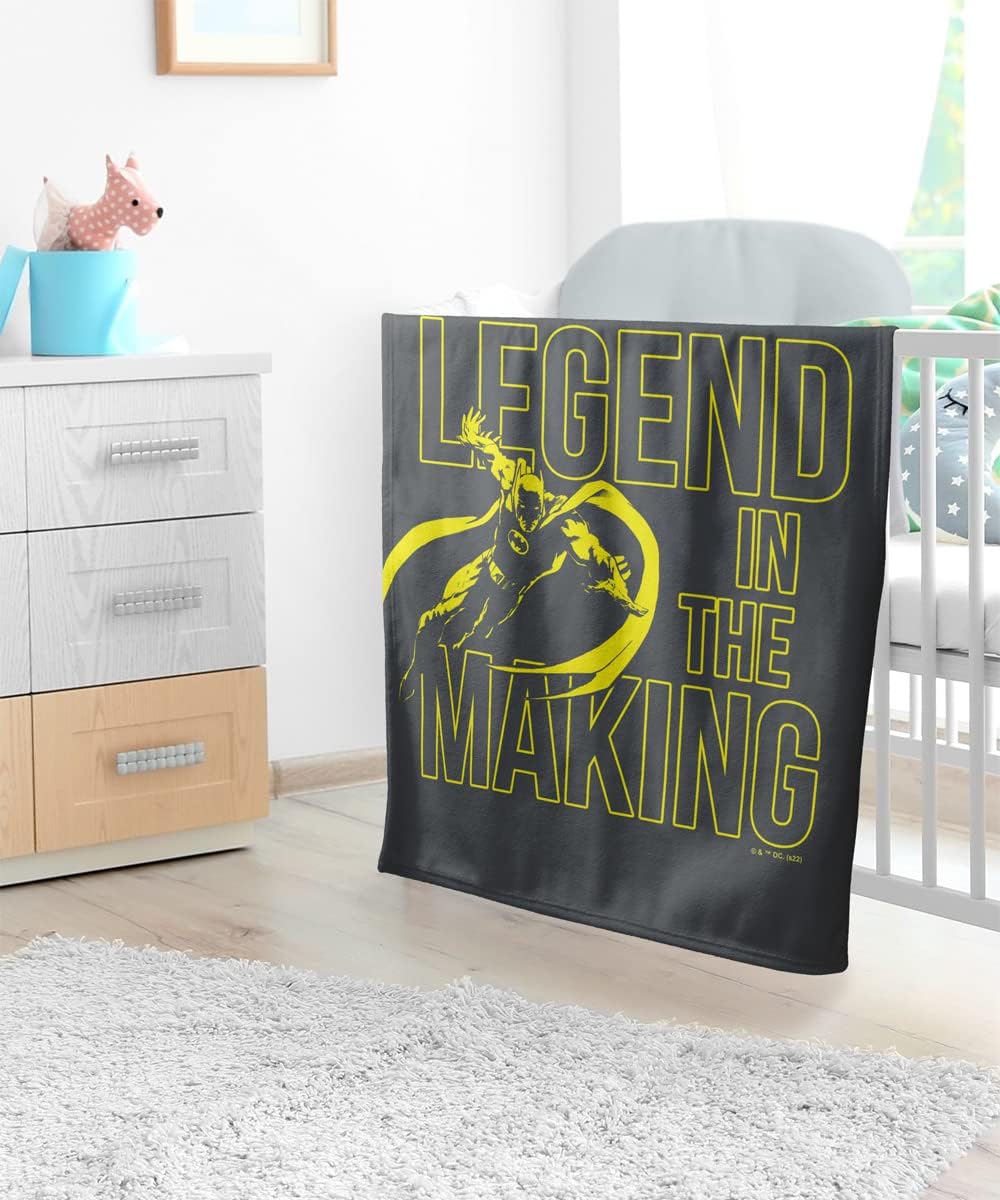 LOGOVISION Batman Lightweight Baby Blanket, 30"X40", Legend Unisex for Infants Girls & Boys