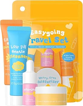 Amazon.com : Hydrating Skin Care Set Travel Kit,4 Piece Skincare