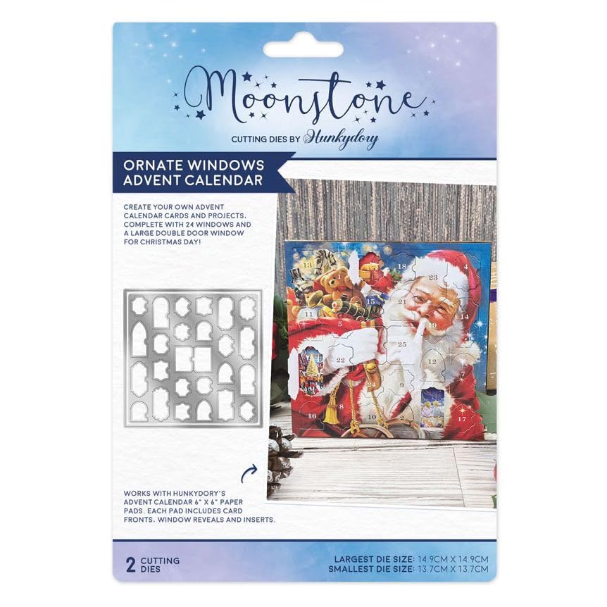 Matrice de découpe calendrier Avent pour réussir vos cases de Noël