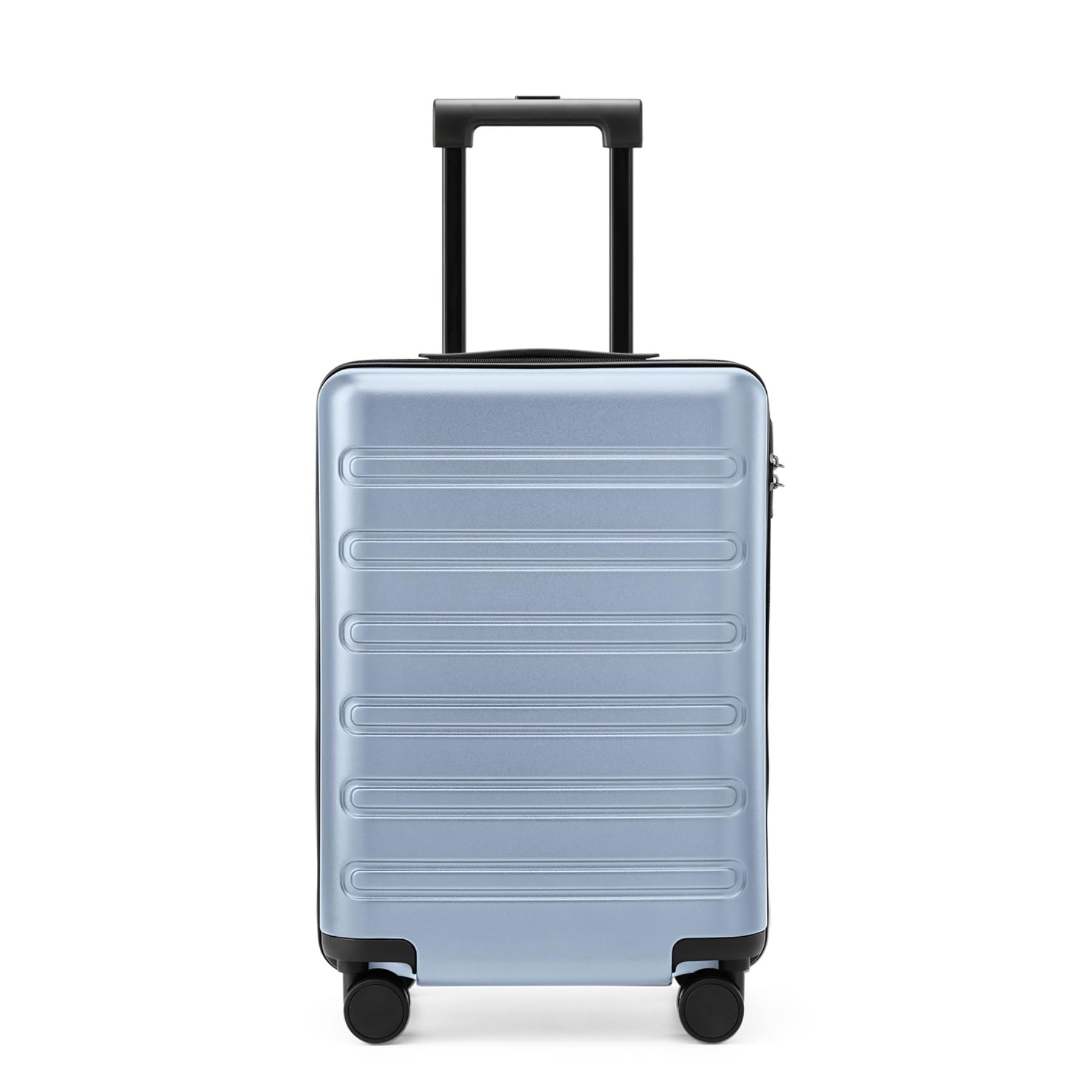 NINETYGO Carry On Luggage 22x14x9 Airline Approved, 20 Inch Luggage with Smooth Double Spinner Wheels, Hard Shell PC+ABS Suitcase Carry-On, Lightweight Travel Luggage, TSA Approved (Blue, Andes)