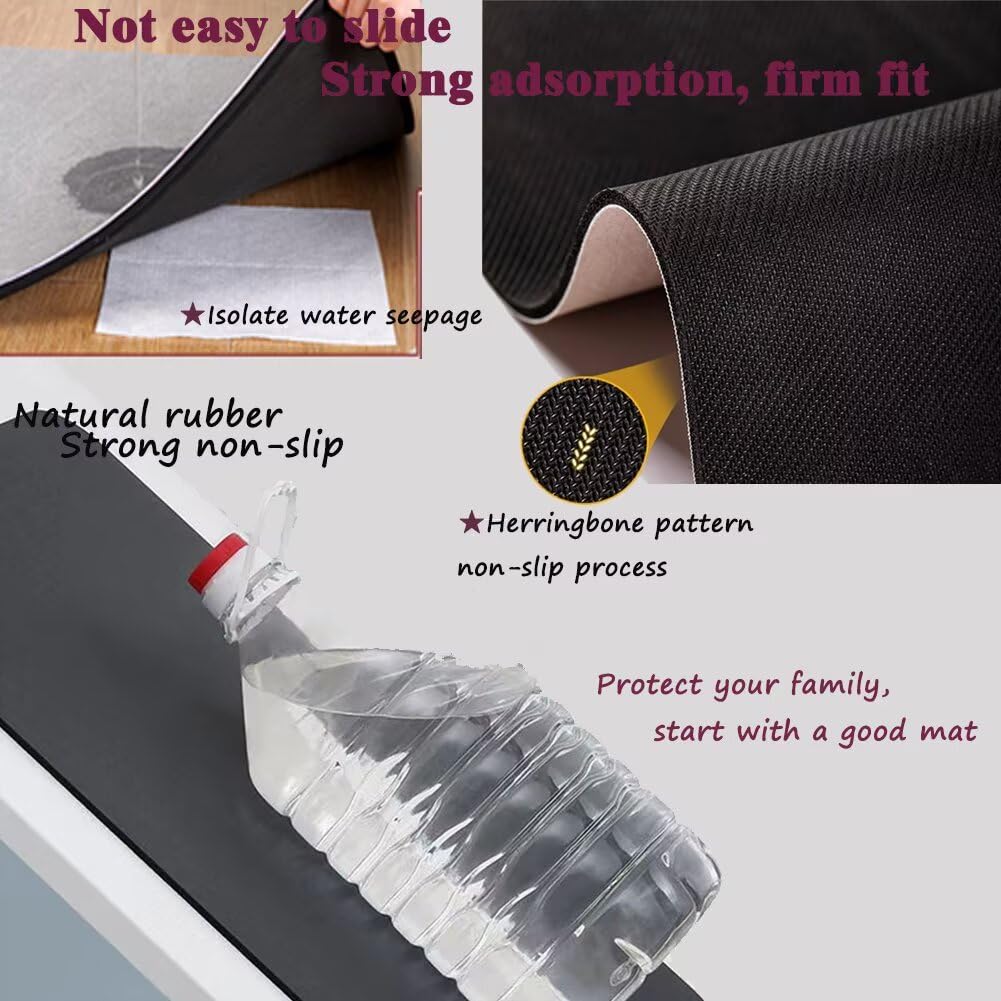 Badmat, badmat antislip, badkamertapijt, badkamermat tapijt, douchemat, badmatten, wasbaar tapijt, vloermat, kleine badmat, super absorberende