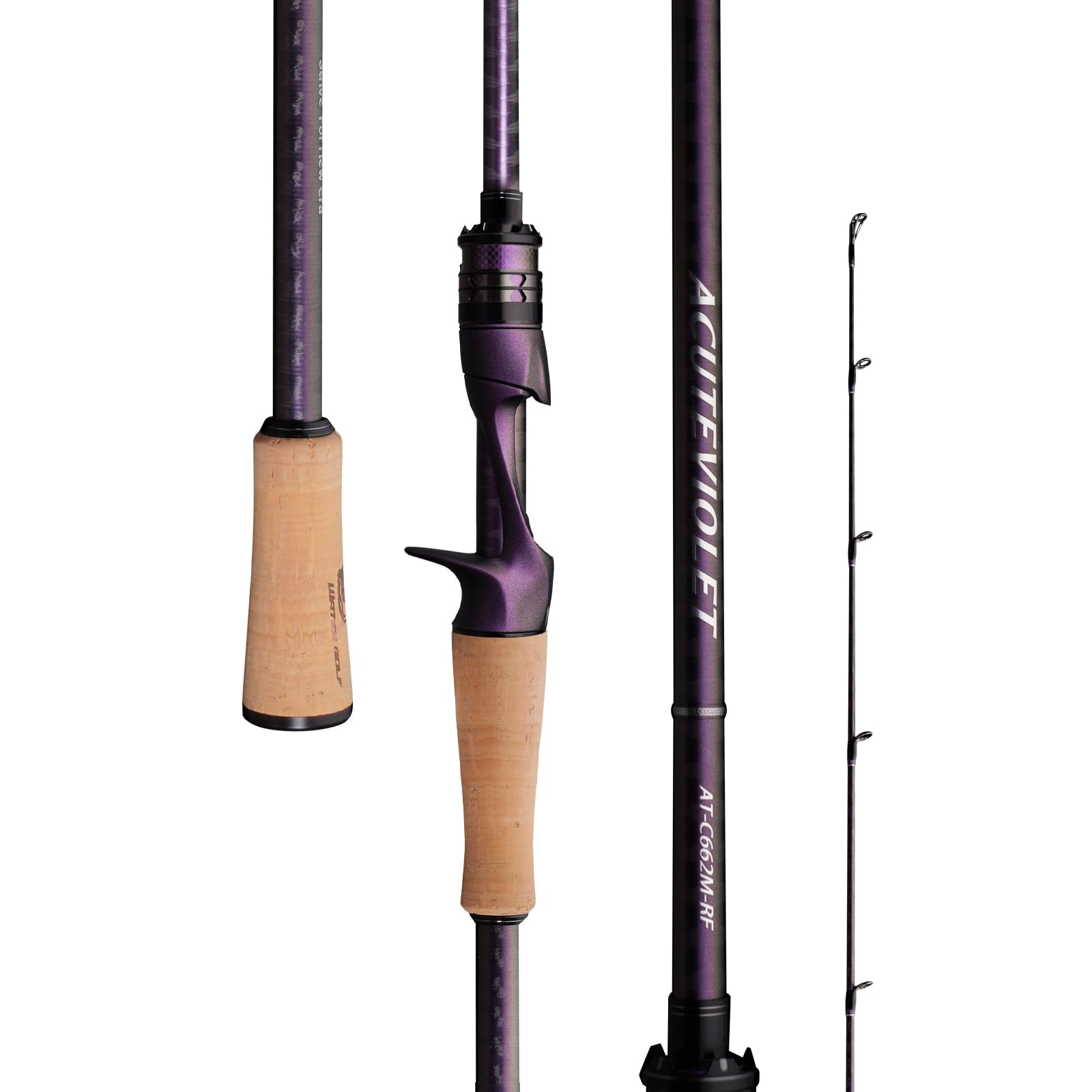 Amazon | PURELURE ACUTEVIOLET バスロッド 1.98-2.18m 92g-110g 36