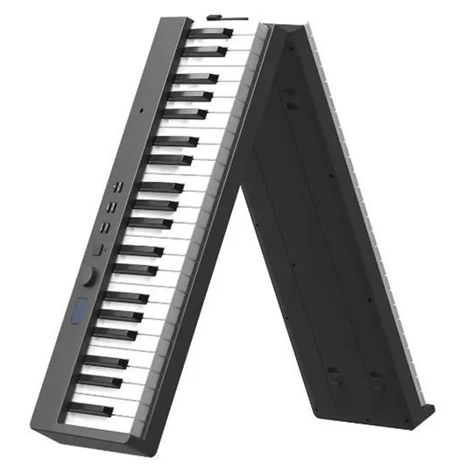 Pianino Elektroniczne Składany 88 Klawiszowy Elektroniczny Kontroler Pianina Dla Dorosłych Klawiatura Muzyczna Profesjonalna Przenośna(Type3)